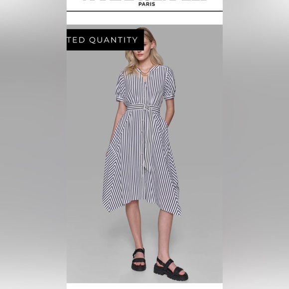 Karl Lagerfeld midi dress
Silver buttons
Never worn. Belt included. - Picture 3 of 7